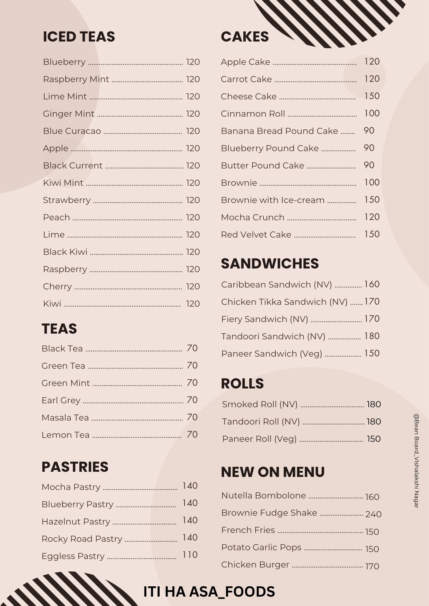 Drink Menu 2